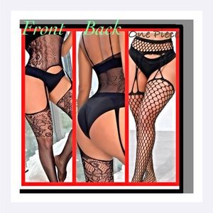 Sexy Stockings. Halter Top One Piece Body Sock One Size Fits All. CHOICE